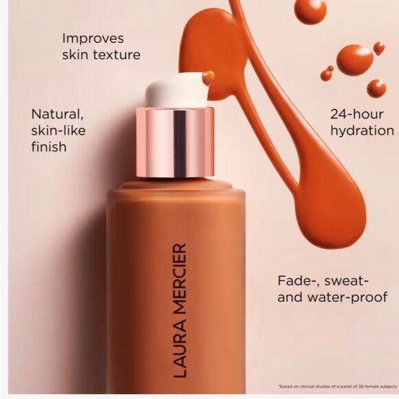 NIB- Laura Mercier Real Flawless Weightless Perfecting Waterproof Foundation- - Picture 6 of 11